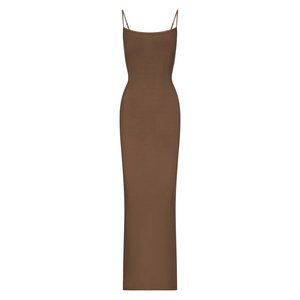 Skims Soft Lounge Long Slip Dress